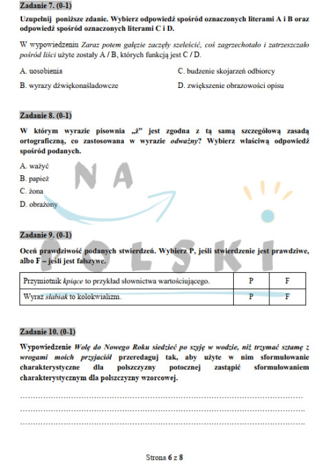 Sprawdzian Z Działu Cłopcy Z Placu Broni www.napolski.edu.pl